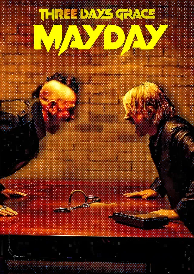 Three Days Grace - Mayday metal tablo