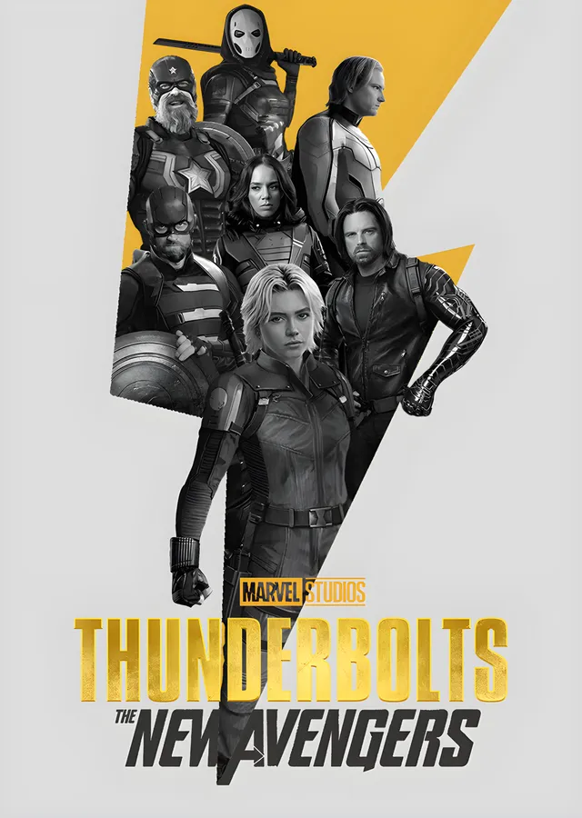Thunderbolts - The New Avengers metal tablo