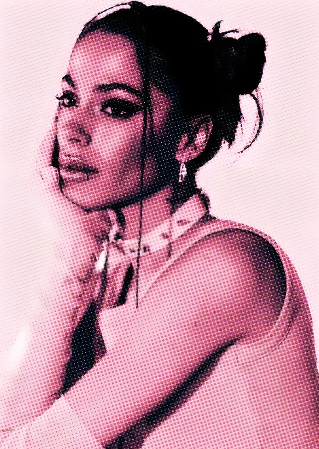 TINI - Pembe Tram metal tablo