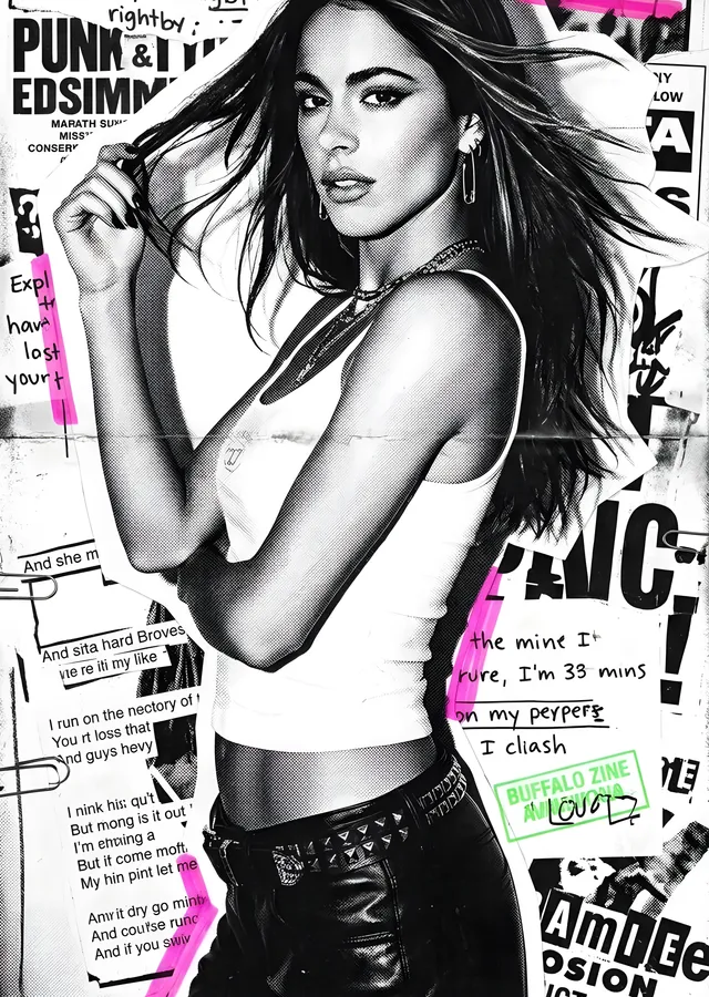 TINI - Punk Fanzin metal tablo