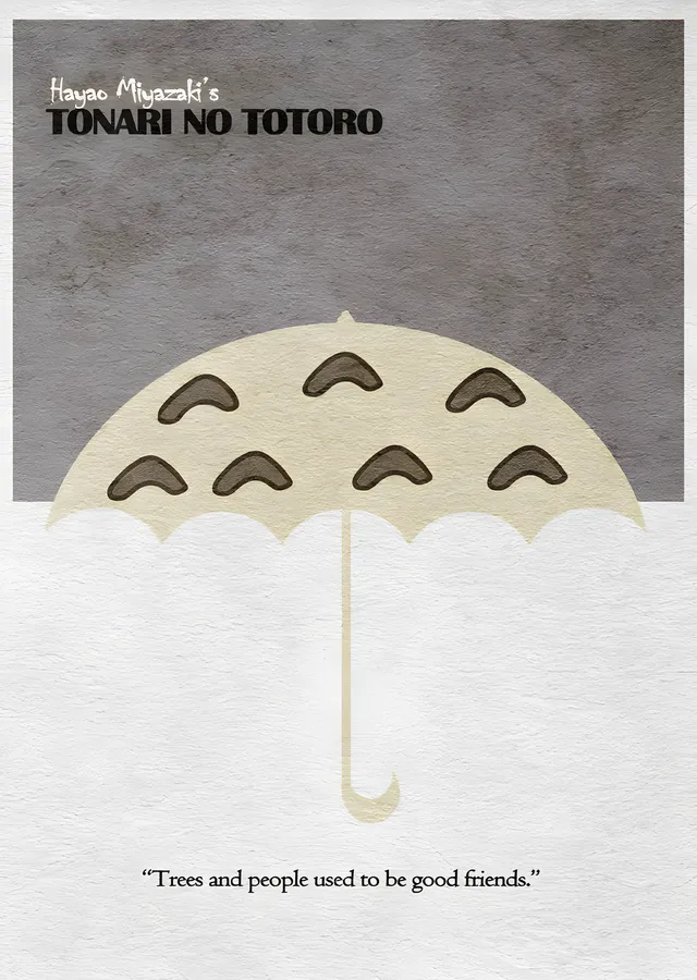 Tonari no Totoro metal tablo