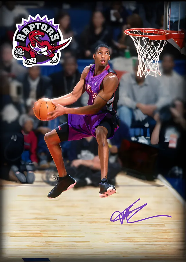 Tracy McGrady - Havada metal tablo
