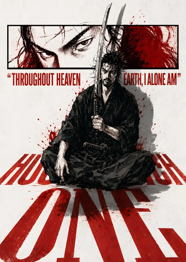 Vagabond: Throughout Heaven and Earth metal tablo