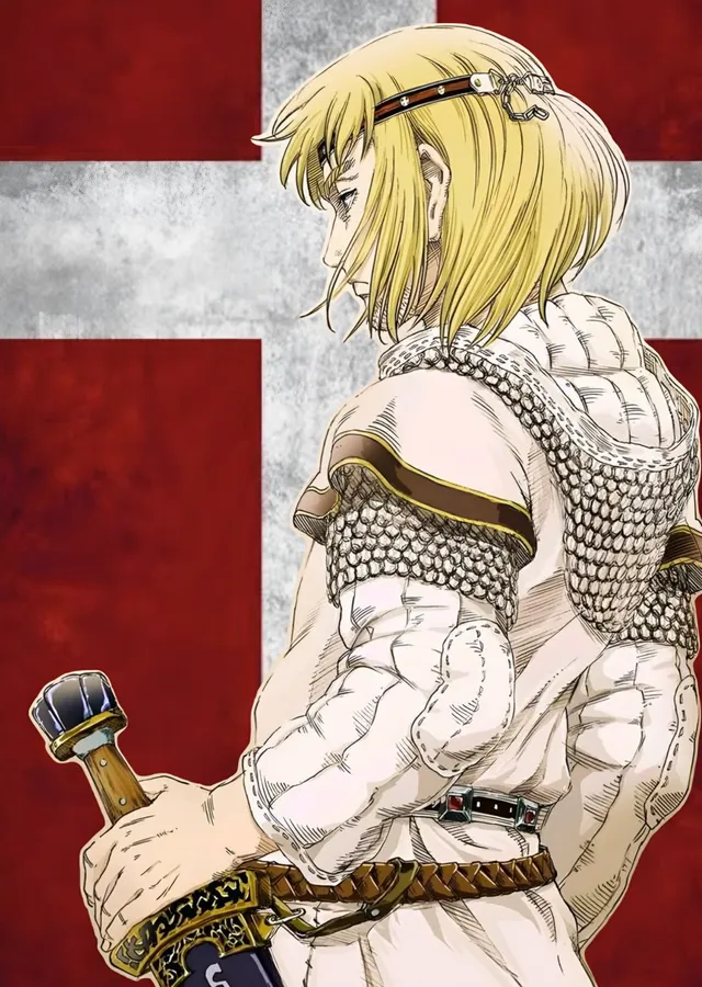 Vinland Saga: Zincir Zırhlı Thorfinn metal tablo