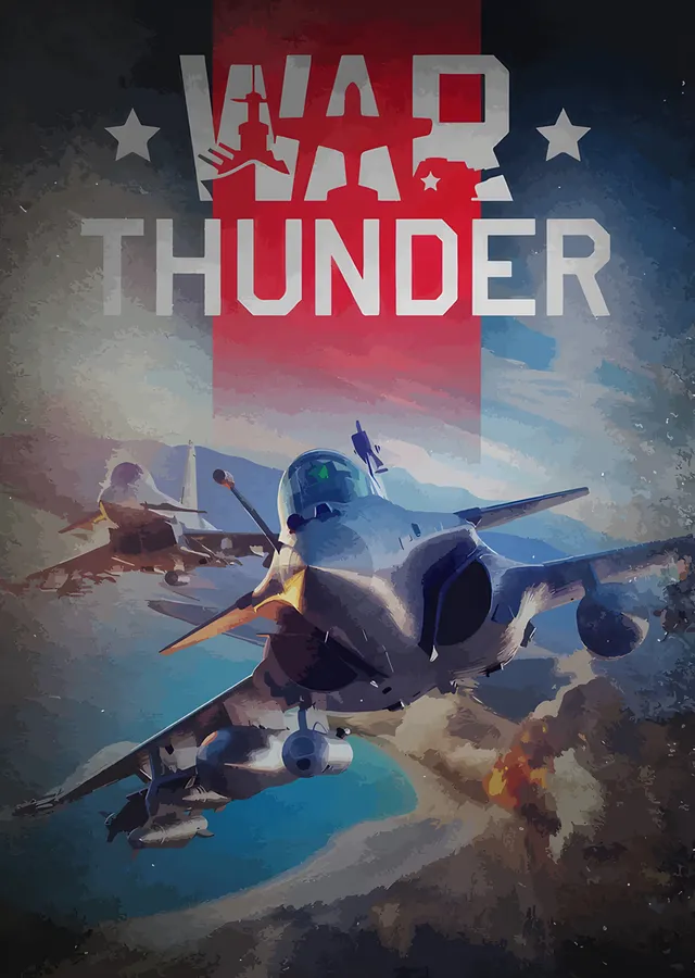 War Thunder: Denizin Üstünde Savaş Jeti metal tablo