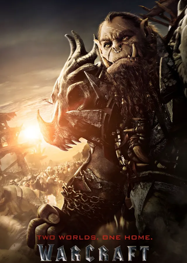 Warcraft - Ork Reisi metal tablo
