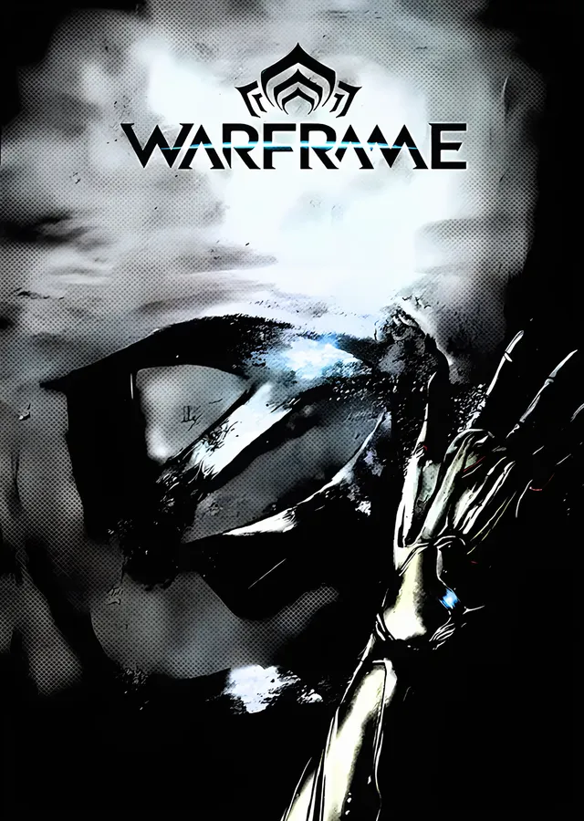 Warframe: Duman İçinde Robotik Pençe metal tablo
