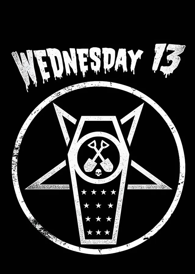 Wednesday 13 - Tabut Pentagram metal tablo
