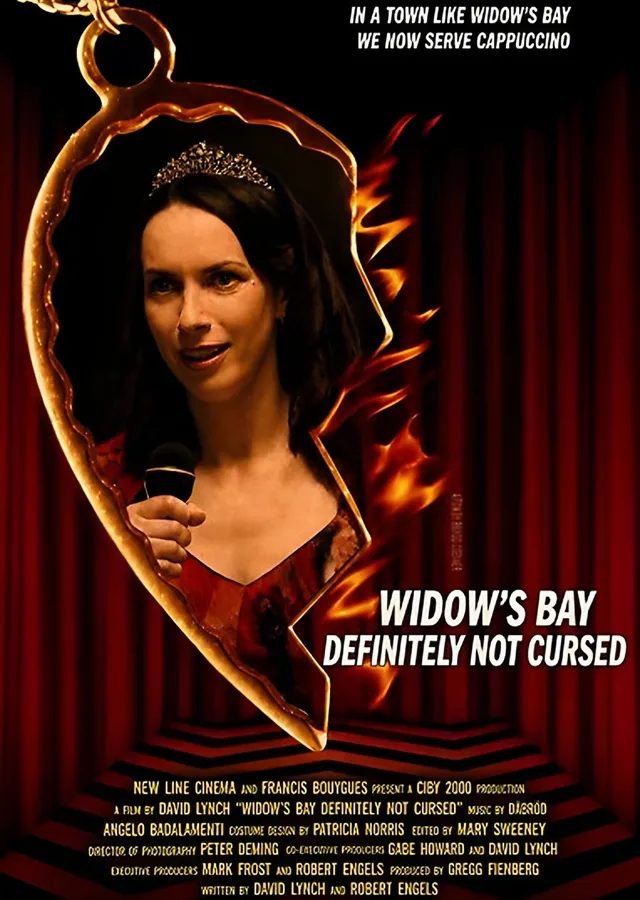 Widow's Bay - Definitely Not Cursed metal tablo
