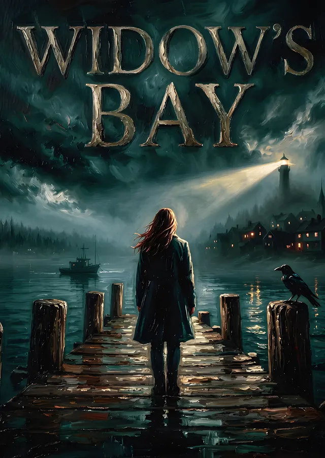 Widow's Bay - İskelede metal tablo