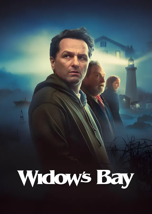 Widow's Bay - Mavi Gece metal tablo
