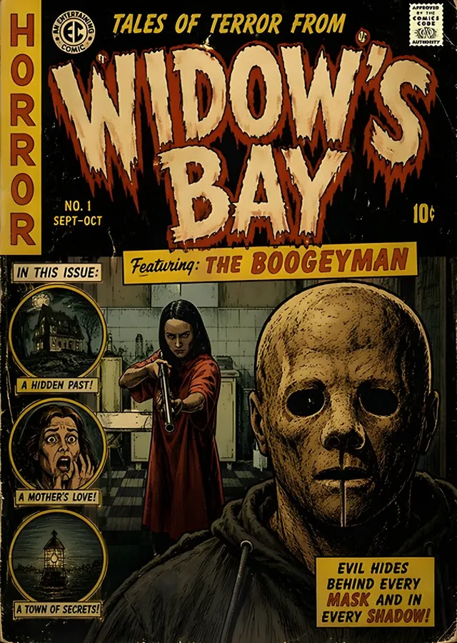 Widow's Bay - Tales of Terror metal tablo