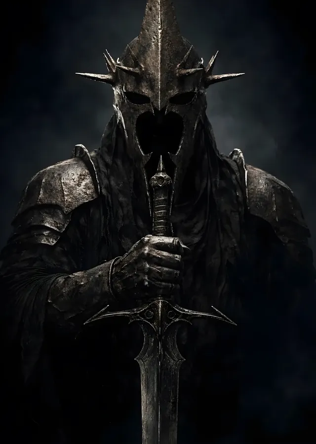 Witch-king of Angmar - Nazgûl metal tablo