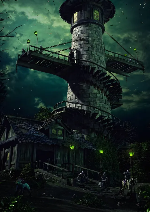 World of Warcraft - Sisli Kule metal tablo