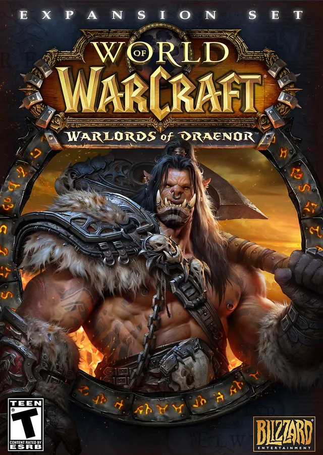 World of Warcraft - Warlords of Draenor metal tablo