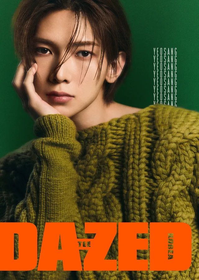 Yeosang - ATEEZ Dazed Kapağı metal tablo