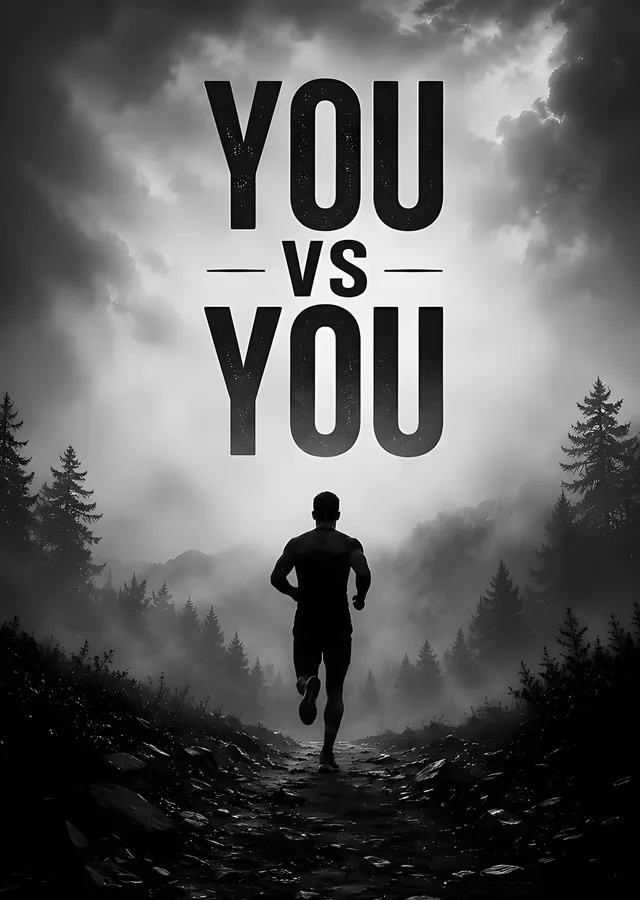You vs You - Sisli Orman metal tablo