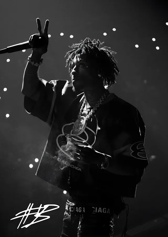 YoungBoy Never Broke Again - Konser Anı metal tablo