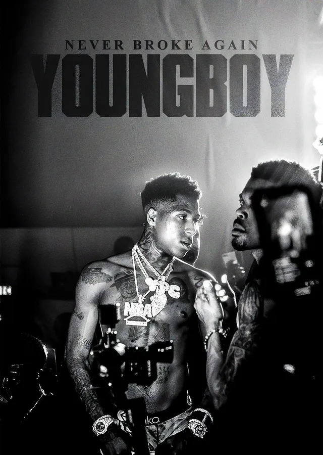 YoungBoy Never Broke Again - Never Broke Again metal tablo