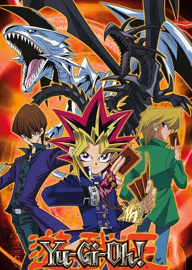 Yu-Gi-Oh! - Yugi, Kaiba ve Joey metal tablo