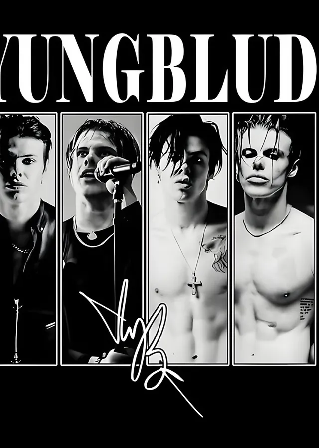Yungblud - Dörtlü Şerit metal tablo