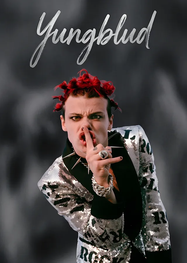 Yungblud - Kızıl Saç metal tablo