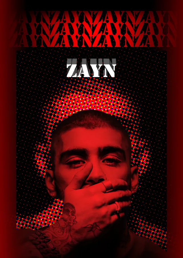 Zayn: Kırmızı Tram Posteri metal tablo