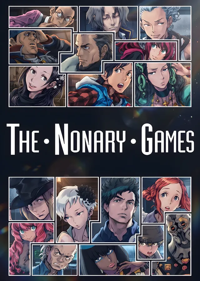 Zero Escape The Nonary Games: Panel Kolajı metal tablo