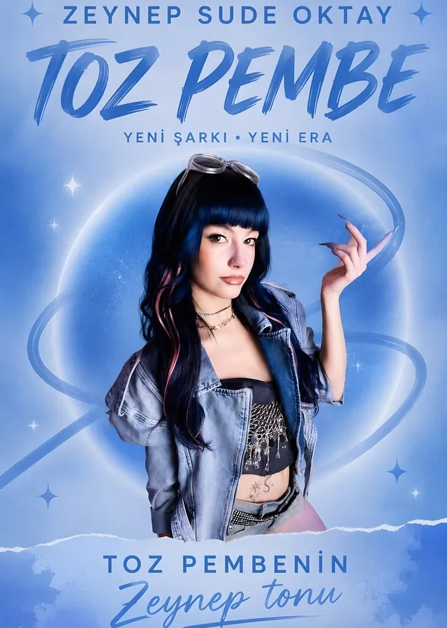 Zeynep Sude Oktay - Toz Pembe metal tablo