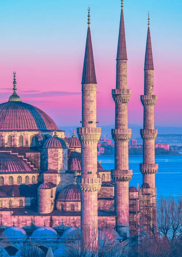 Süleymaniye Camii: İstanbul'un İhtişamı metal tablo