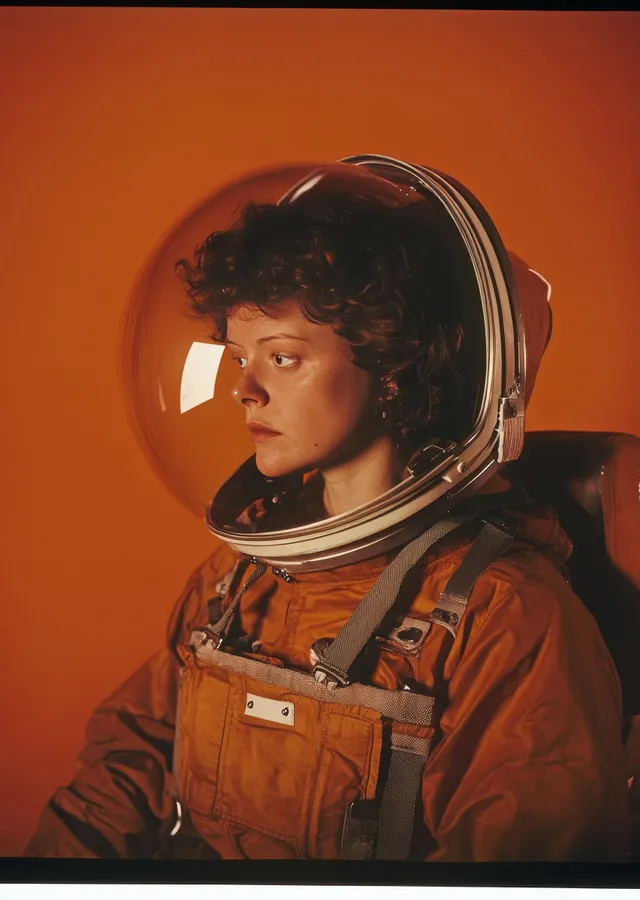 Alien: Ripley Portresi metal tablo