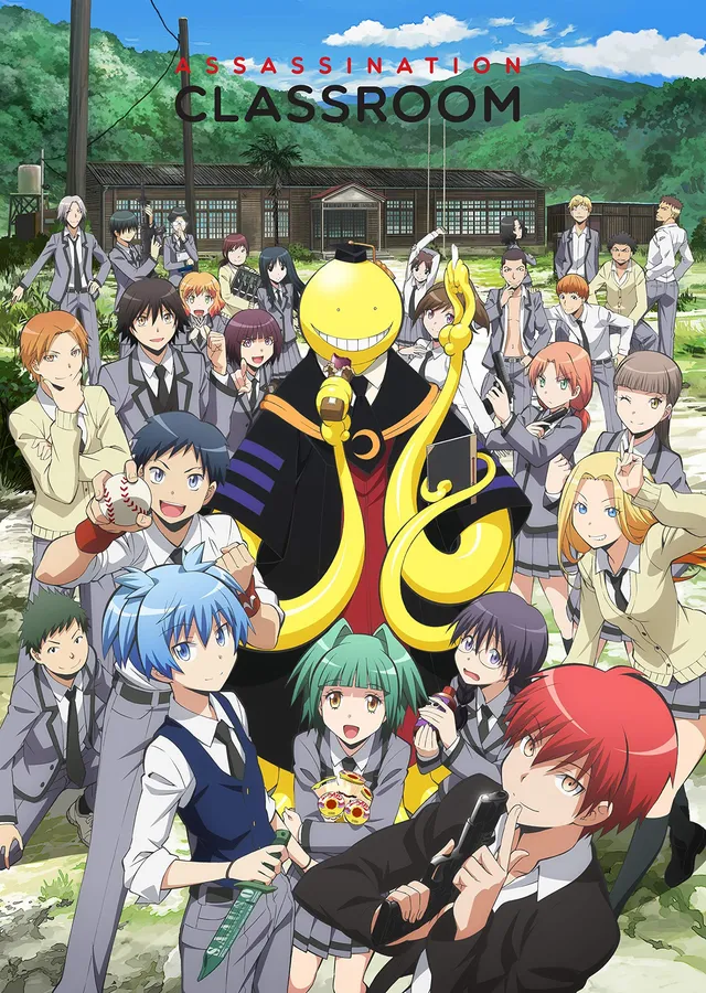 Assassination Classroom Anime metal tablo