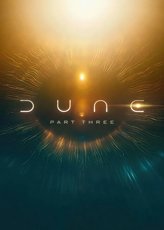 Dune: Part Three metal tablo