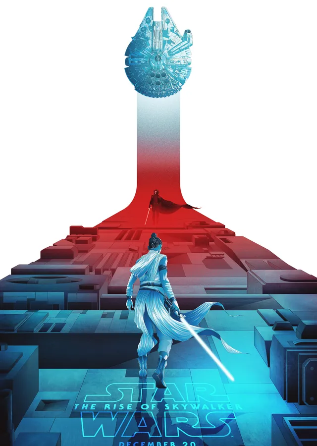 Star Wars: Skywalker'ın Yükselişi metal tablo