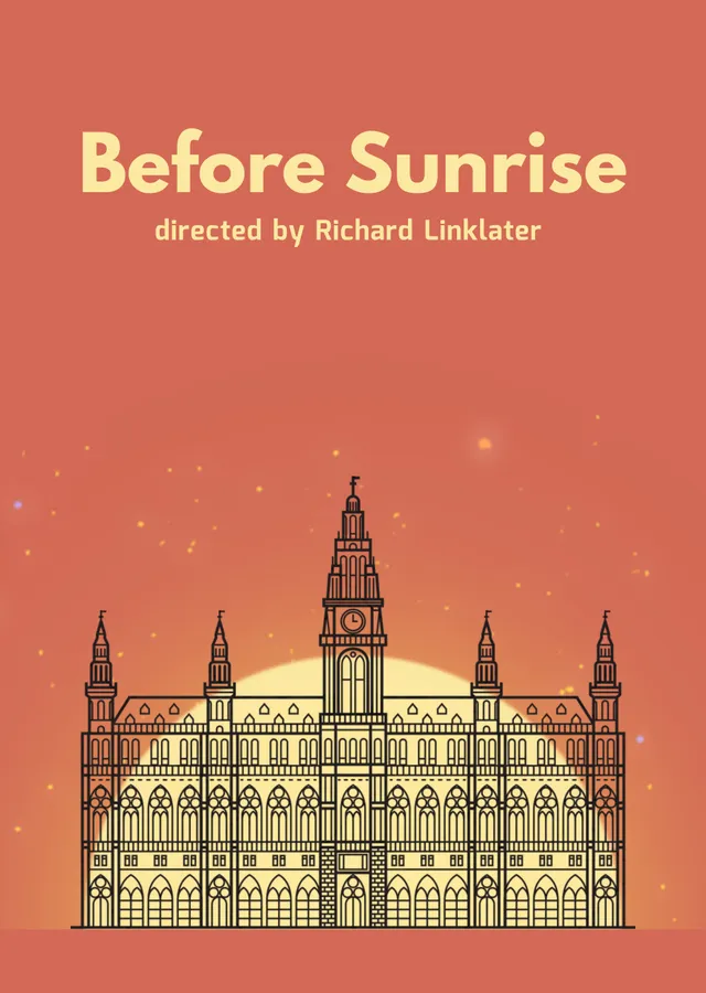 Before Sunrise metal tablo