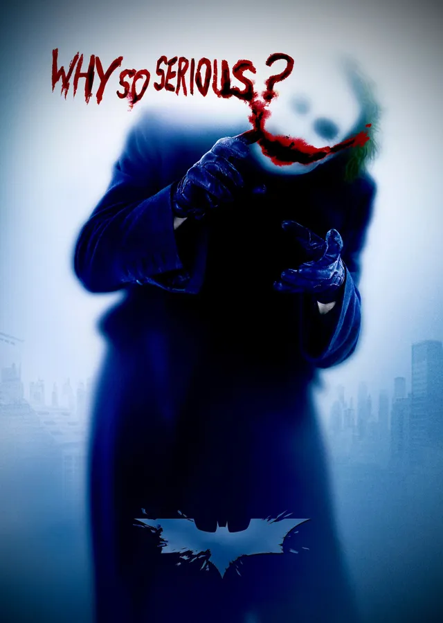 Batman: Why So Serious? metal tablo