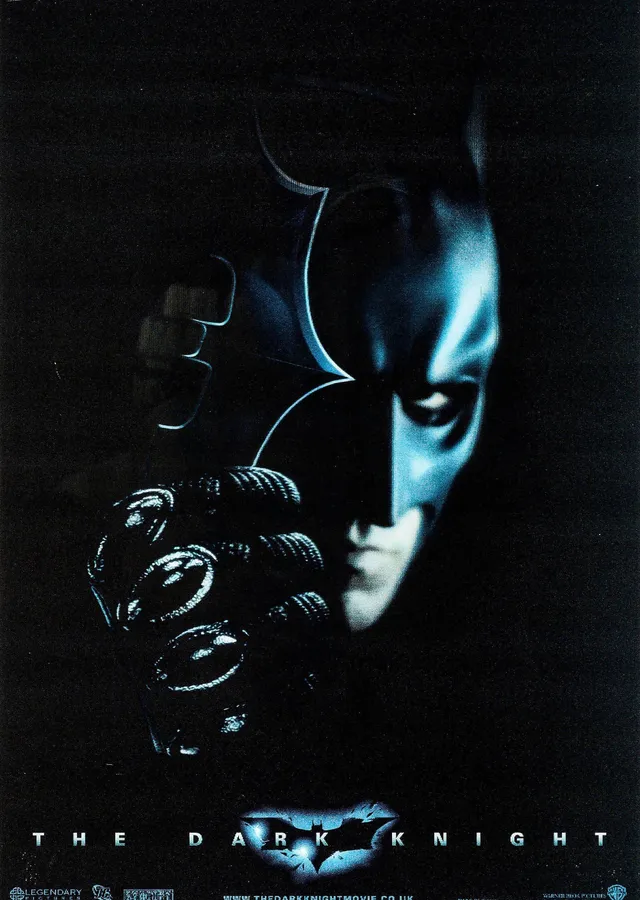 The Dark Knight - Batman Maskeli Çelik metal tablo