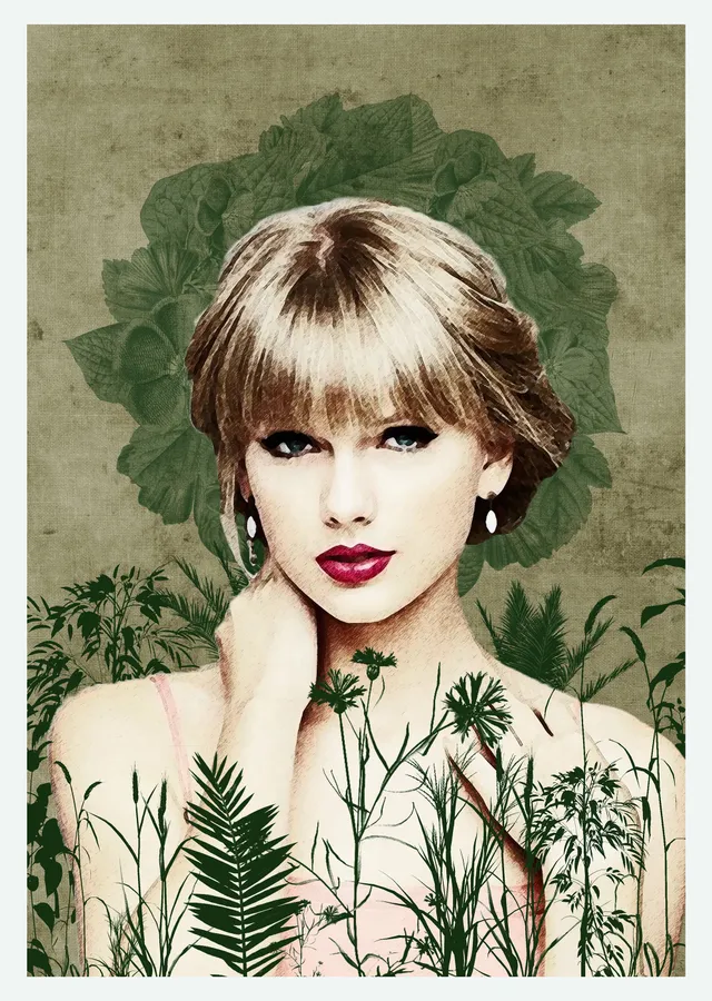 Taylor Swift metal tablo