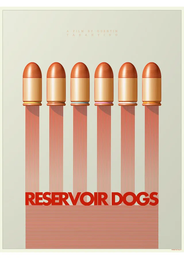 Reservoir Dogs - Rezervuar Köpekleri metal tablo