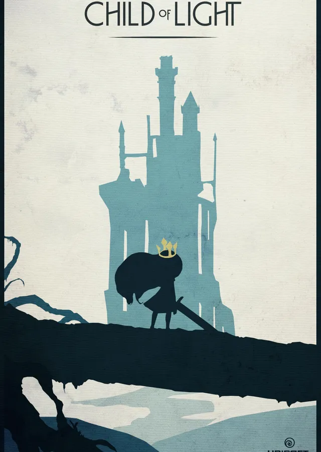 Child of Light metal tablo