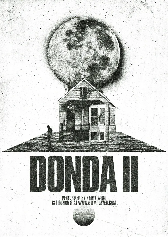 Kanye West - Donda II metal tablo
