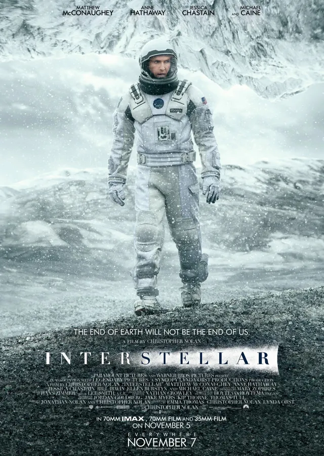 Interstellar - Yıldızlararası Uzaylı Peyzaj metal tablo