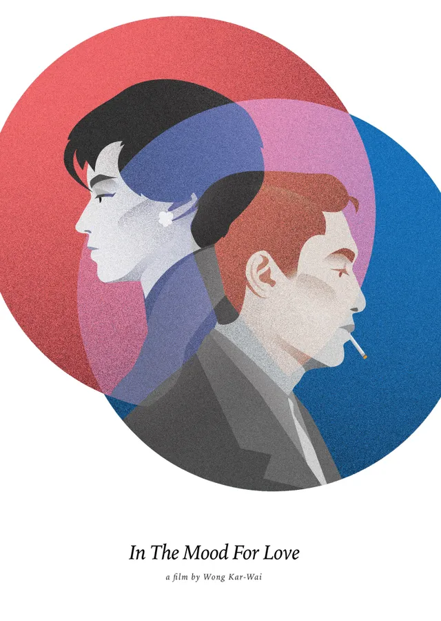In the Mood for Love: Profil Daireleri metal tablo