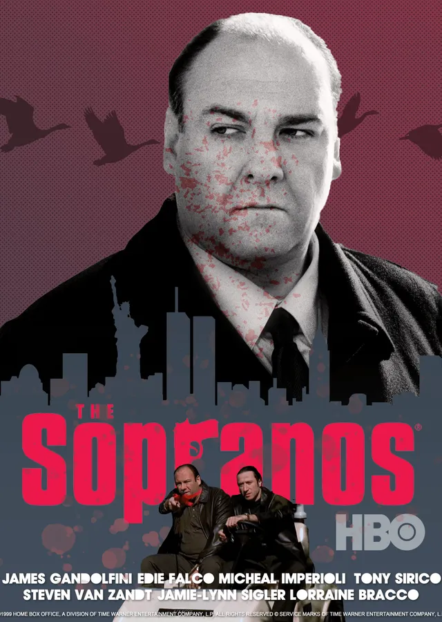 Sopranos metal tablo