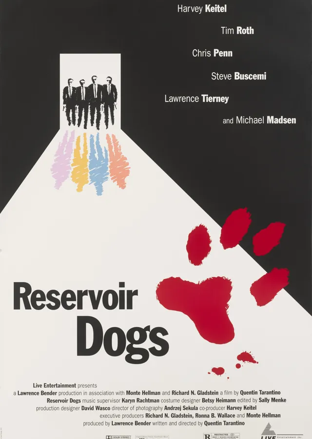 Reservoir Dogs - Rezervuar Köpekleri Film Posterı metal tablo