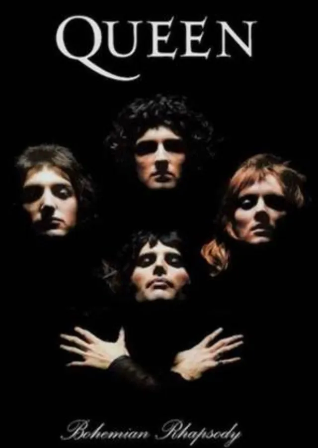 Queen Bohemian Rhapsody metal tablo
