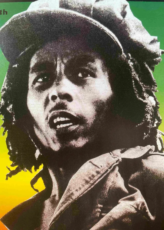Bob Marley: Reggae Kralı metal tablo