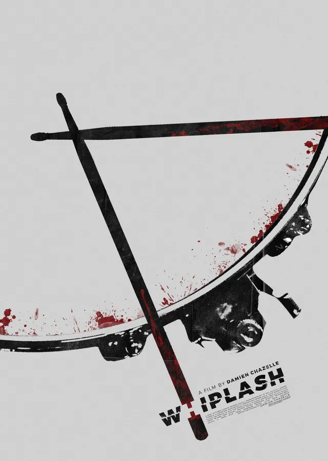 Kanlı Bıçaklı Drums - Whiplash Film metal tablo
