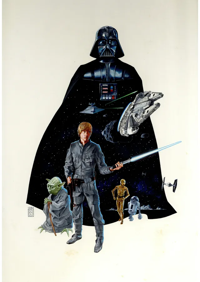 Darth Vader - Star Wars metal tablo
