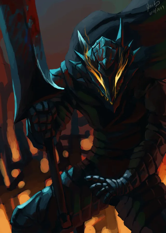 Berserk: Karanlık Savaşçı metal tablo
